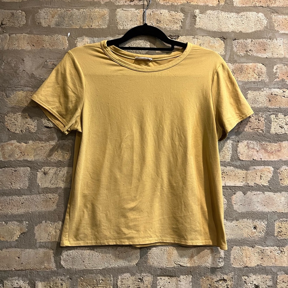 Yellow Women's Top - estimated size M
